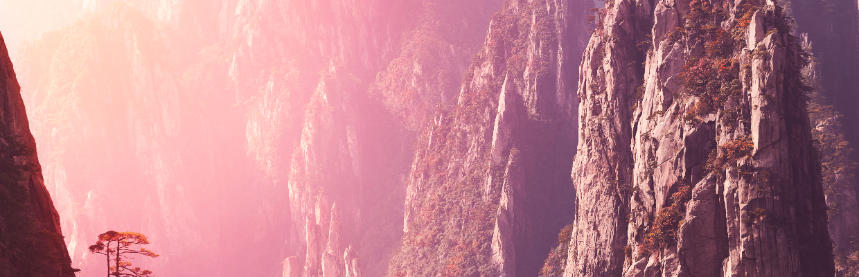 Huangshan Mountain in China
