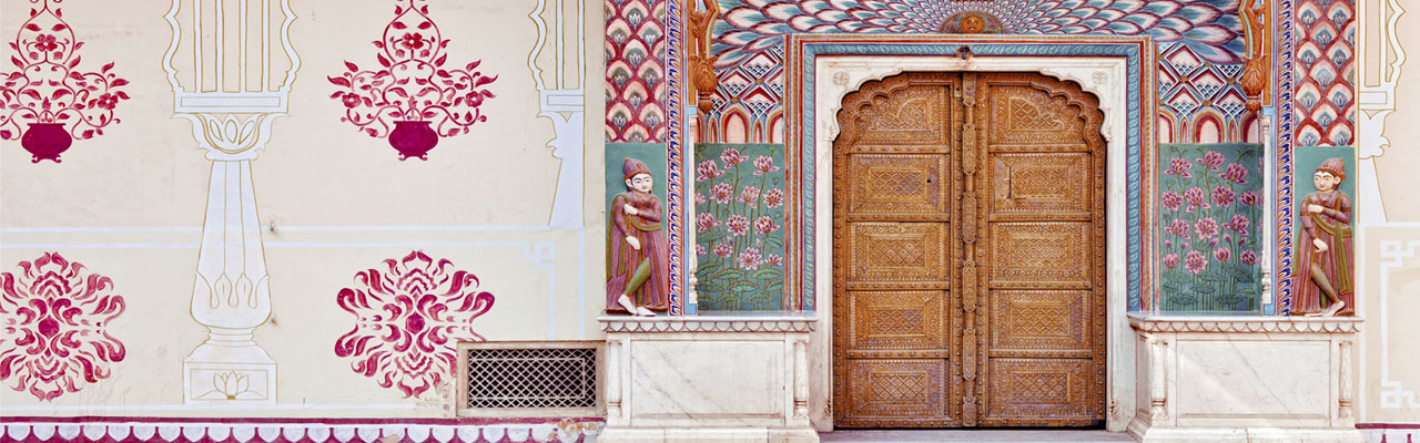 Lotus Gate, City Palace, Jaipur