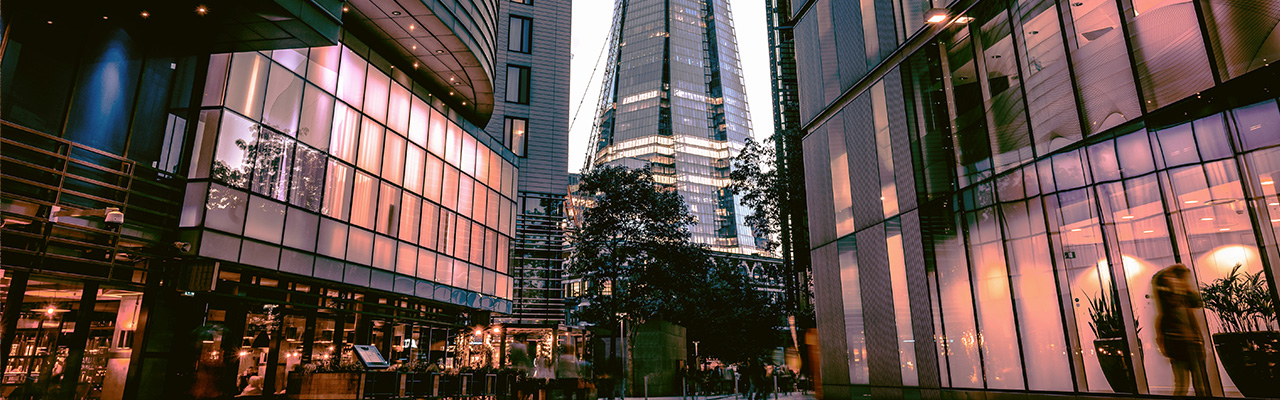 dusk London