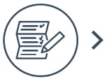 Paper with pencil icon