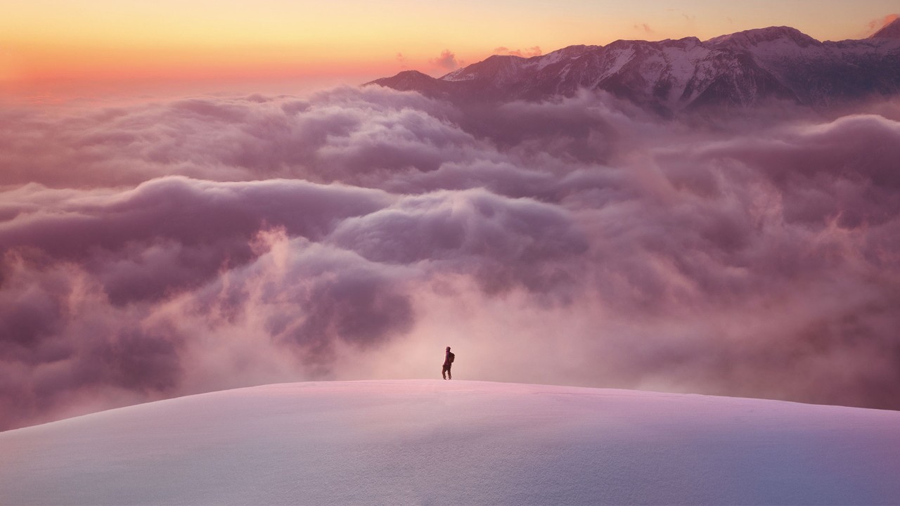 超越雲層